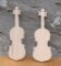 Figurine violin marker lg 9cm ep 3mm wedding theme music, handmade