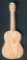 Wooden guitar 15cm decoration music