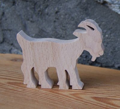 brand goat wedding theme farm wood beech wood handmade