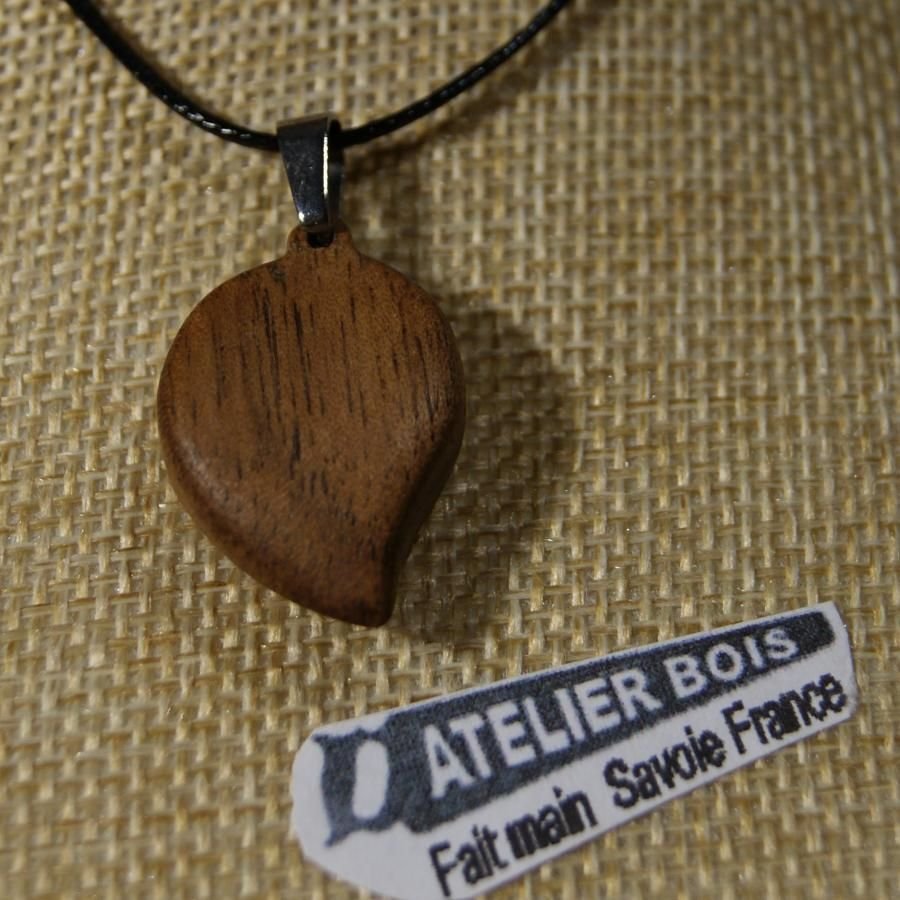 pendant walnut wood jewelry wood and nature