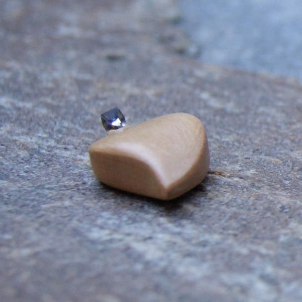 pendant walnut wood jewelry wood and nature