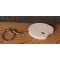 key ring handmade painter's palette in maple or beech wood