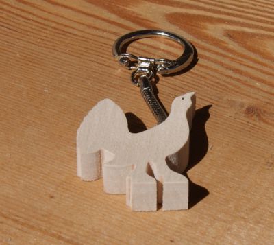 key ring tetras, rooster of heather in wood