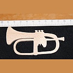 Flugelhorn figurine 3mm