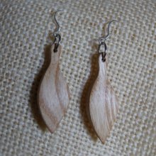 jewelry earrings wood handcrafted ash
