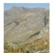 Postcard Vallon de champagny le haut en vanoise