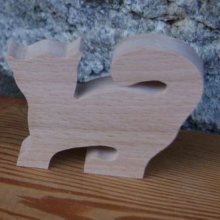 cat wedding place card animal or farm theme