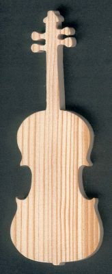 wooden violin height 20cm decoration of interior, center of table of festivals, failt hand