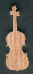 Spindle mounted violin