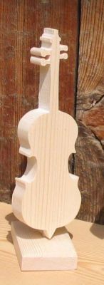 wooden cello mounted on a base original gift for a musician, table decoration musical theme